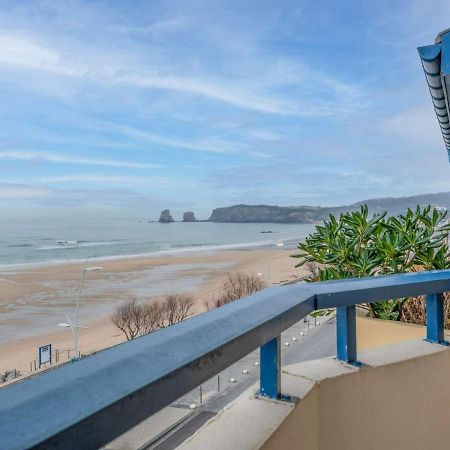 Appartement Rustique Face A La Mer A Hendaye Avec Balcon - Fr-1-2-294 Ngoại thất bức ảnh